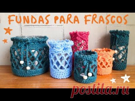 Cómo Tejer Fundas para Frascos al Crochet | Paso a Paso