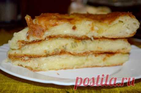 Осетинский пирог с картошкой и сулугуни рецепт с фото пошагово - 1000.menu