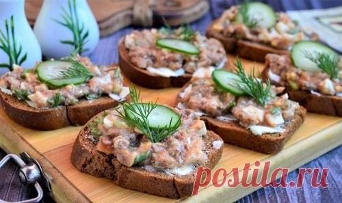 Бутерброды с килькой – 10 рецептов с фото на праздничный стол