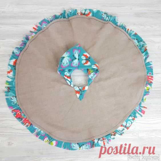 (86) Fleece-Lined Hooded Poncho for Toddlers {Reality Daydream}