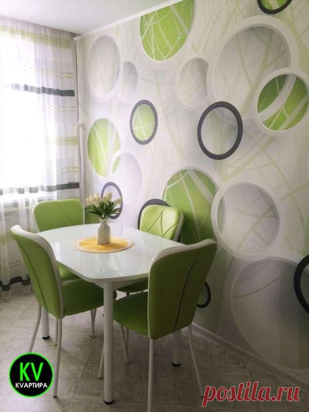 Все просто и легко. Функциональная кухня с зеленым акцентом | Люблю Себя