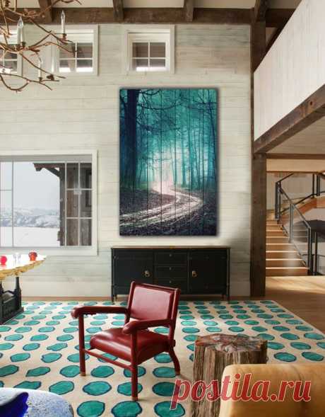 Картина &quot;Зеленый лес&quot; по цене от 5900 руб. Размеры: 60x90 см, 80x120 см, 100x150 см, 120x180 см. Срок изготовления: 2-3 дня.