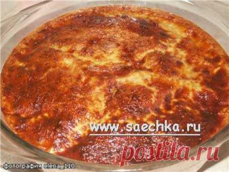 Запеканка с печенью и рисом в омлетной заливке | рецепты на Saechka.Ru