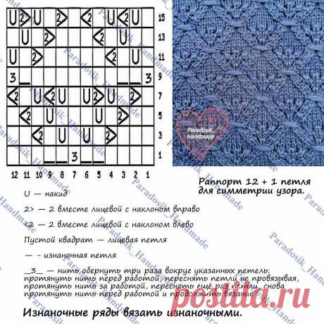 Топ-20 моих любимых ажурных узоров, над которыми я корпела | Вязание с Paradosik_Handmade | Дзен