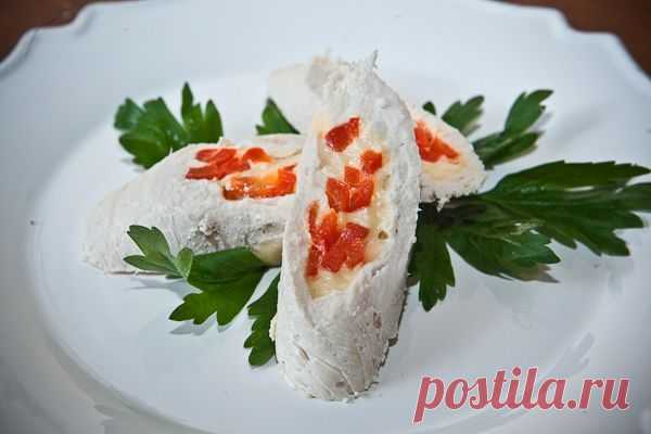 Рулет с сыром и паприкой | Четыре вкуса