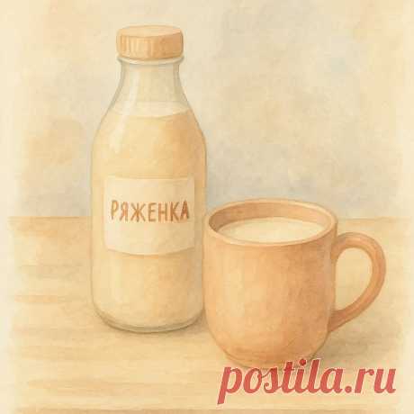 Ряженка для мужчин: всесторонний взгляд на ферментированный продукт — Dirladadashka.ru