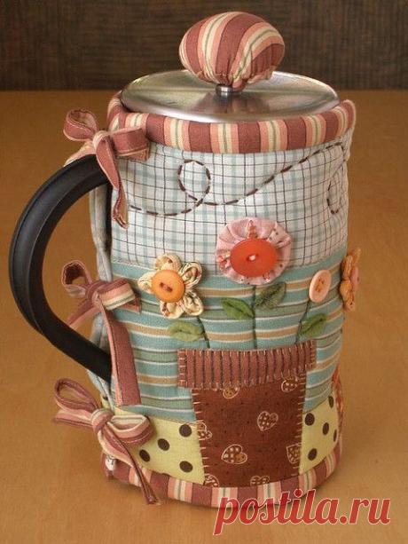 GARDEN French Press Cozy | Novedades en tela