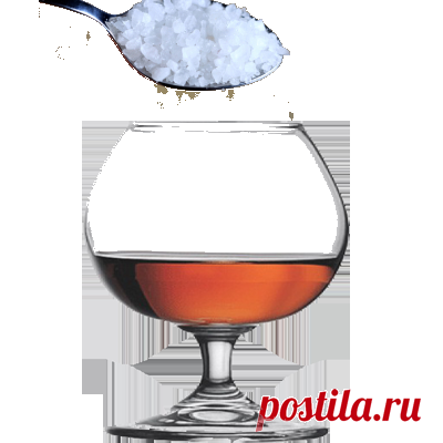 Универсальное лекарство: коньяк с солью