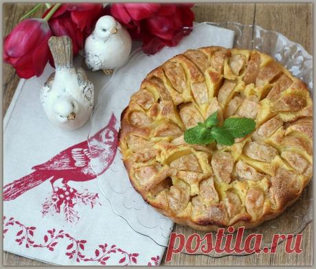 Итальянский провинциальный яблочный пирог