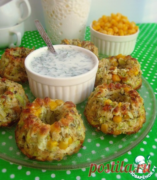 Кабачковые кексы – кулинарный рецепт