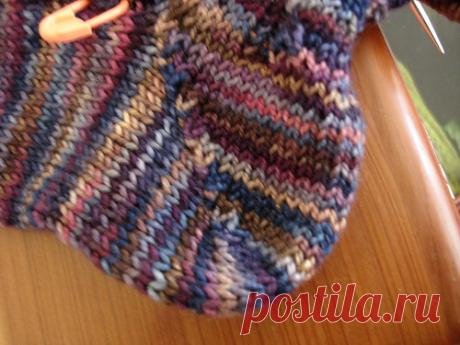 Happy Knits :): Учебник по коротким рядам без зазоров и зазоров