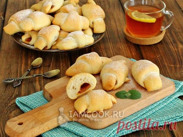 Рогалики с повидлом — подборка рецептов с фото и видео