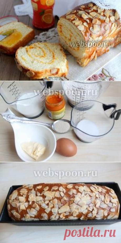 Тостовый хлеб с миндальными лепестками.