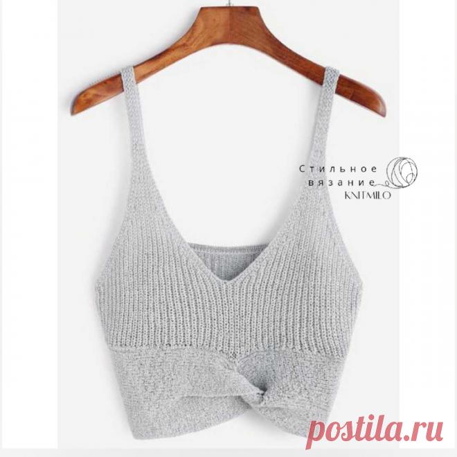30 кроп-топов. Супер-идеи для стильного летнего вязания + ссылки на бесплатные мастер-классы. | Стильное вязание KNITMILO | Дзен