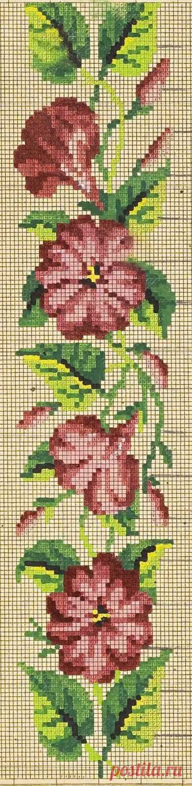 (687) Lepa starinska šema. | BERLIN WOOL WORK ´)(`