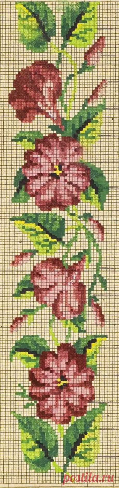 (687) Lepa starinska šema. | BERLIN WOOL WORK ´)(`