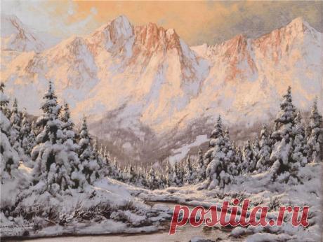 Зимние пейзажи художника LASZLO NEOGRADY