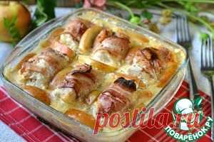 Мясные рулетики с хреном - кулинарный рецепт