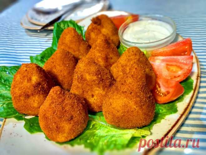 Кошинья. Бразильские куриные крокеты - Простые рецепты Овкусе.ру
