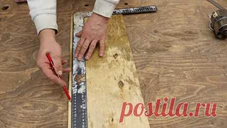 Хитрая идея из мотора и фанеры!