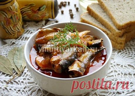 Килька в томатном соусе в мультиварке: пошаговый рецепт с фото | Готовим в мультиварках