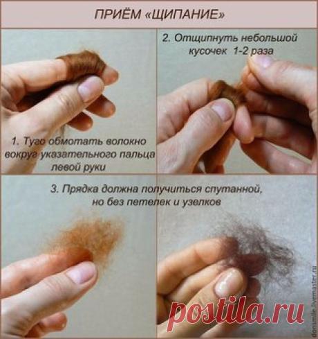 Мастер-класс по созданию картины из шерсти «Незнакомка»
