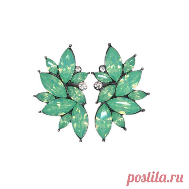 2015 новое оптовая продажа винтажный дизайн кристалл серьги мода женщин заявление серьгу для женщин мода pendientes купить на AliExpress