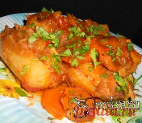Мафрум (фаршированный мясом картофель) я