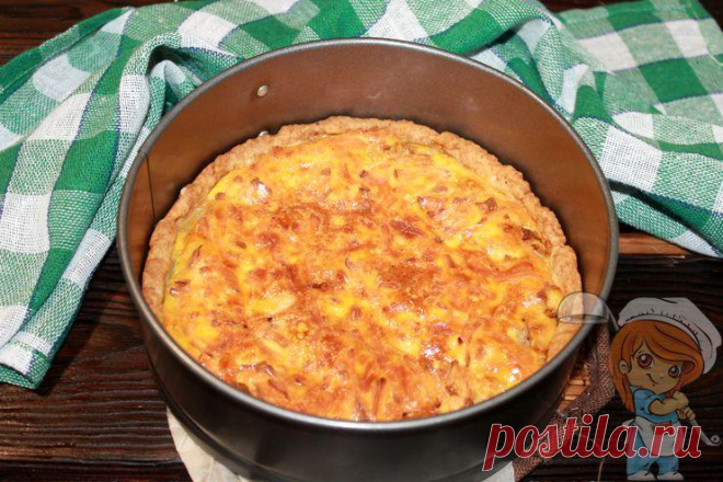 Луковый пирог с плавленными сырками: не думала, что так вкусно - Пошаговые рецепты без мяса, без дрожжей, без муки, без яиц
