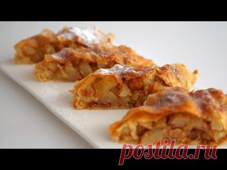 Венский штрудель с яблоками - классика австрийской кухни, один из самых вкусных десертов. Рецепт, представленный в видео, на аутентичность не претендует. В н...