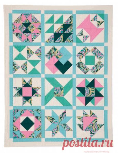 No-Hassle Triangles Quilt Sampler by Nancy Zieman | Nancy Zieman Blog