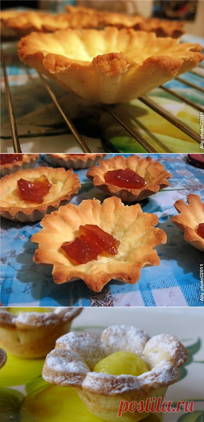 Потрясающий рецепт теста для корзиночек