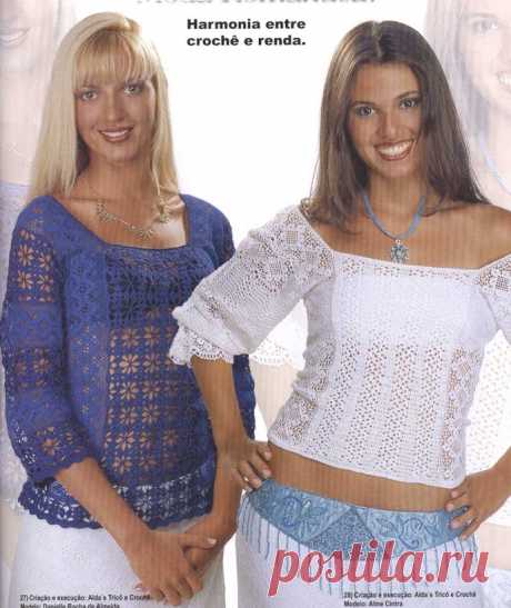 Филейное вязание(подборка).