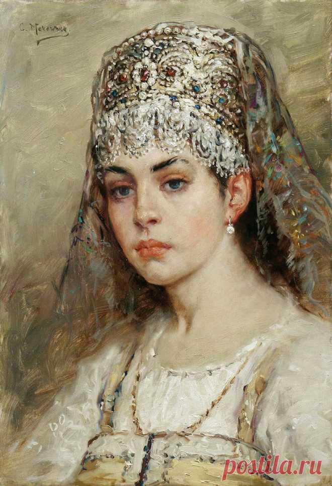 Художник Константин Егорович Маковский (1839-1915).
