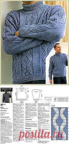 Поиск на Постиле: вяжем мужчинам