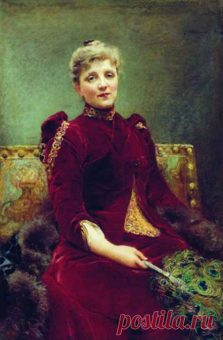 Женские портреты художника Маковского К.Е. 2 / Картинки для декупажа / PassionForum - мастер-классы по рукоделию