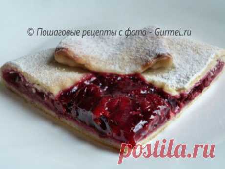 Галета с вишней . Рецепт с фото. Пошаговые фотографии. GurmeL