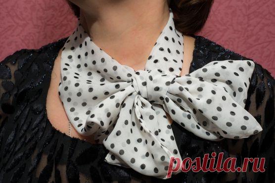 Французская косынка! Способы завязывания, выкройка+мастер-класс