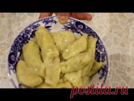 Ленивые вареники с картошкой