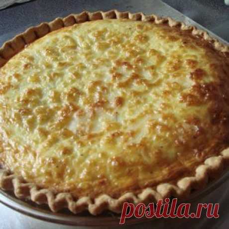 Киш с кашкавал и шунка - За Жената