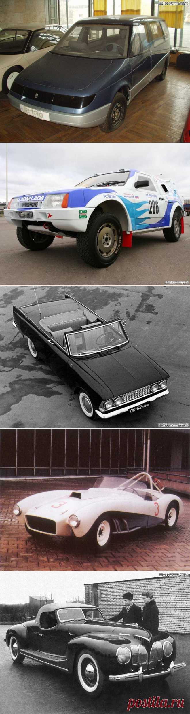 Экспериментальные модели советских автомобилей / Назад в СССР / Back in USSR