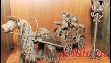 Поделки из шпагата своими руками