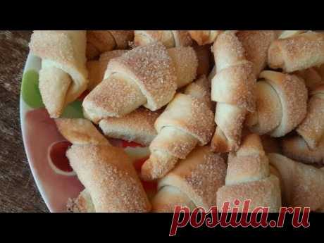 Нежные,творожные рогалики🥐🥐🥐