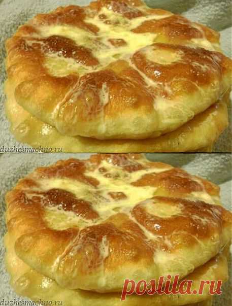 Пышки в сметане с сахаром..