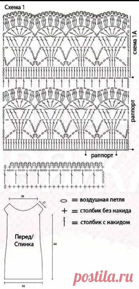 Юбка крючком 2019