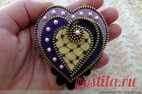 19 Ways to Make Felted Zipper Brooch