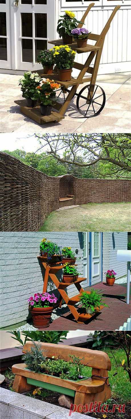 Новые идеи оформления сада | Flora In Home