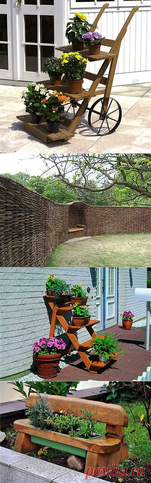 Новые идеи оформления сада | Flora In Home
