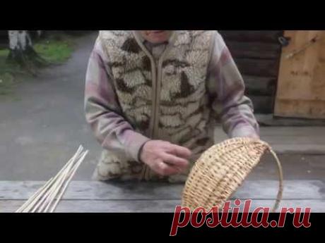 Корневатик. Технология изготовления плетеной корзины