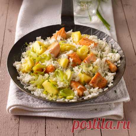 Lachs-Ananas-Pfanne Rezept | WW Deutschland